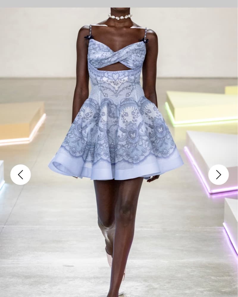 Zimmermann Linen And Silk Blend Dress - Image 2