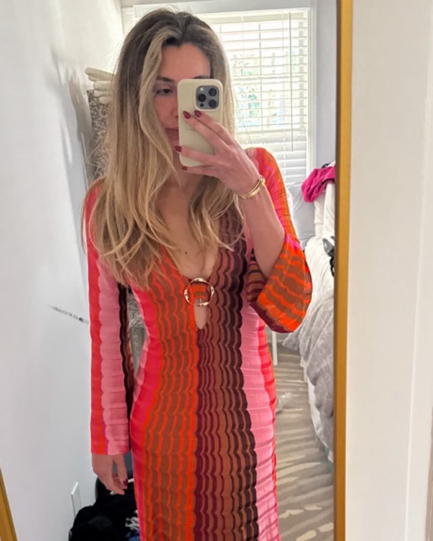 Alexis Vibe Chevron Maxi Dress - Image 6