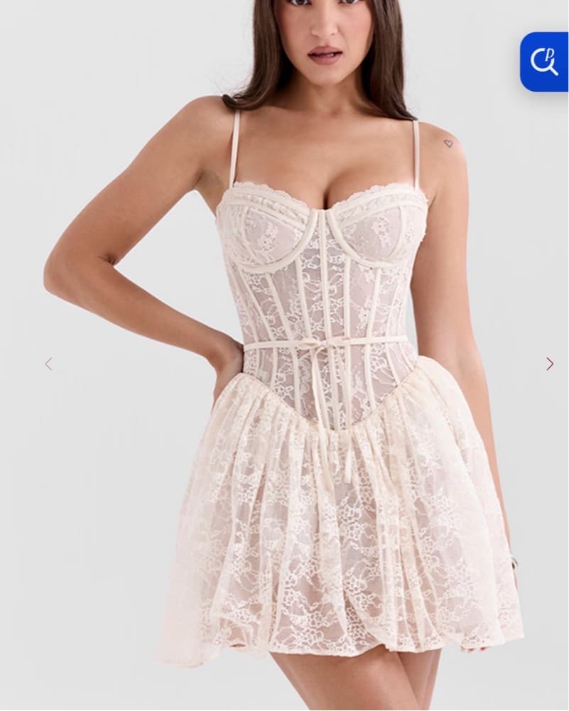 Exquisite Lace Corset Dress - Image 1