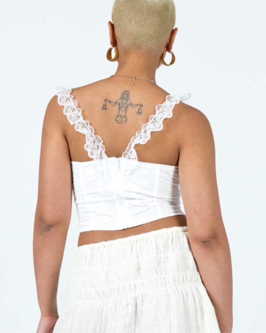 Princess Polly Hampden Top White - Image 2