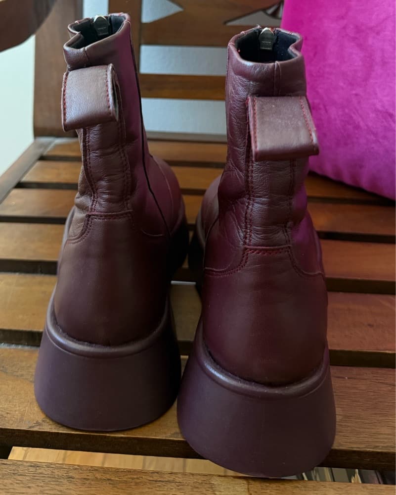 Burgundry Boots - Image 2