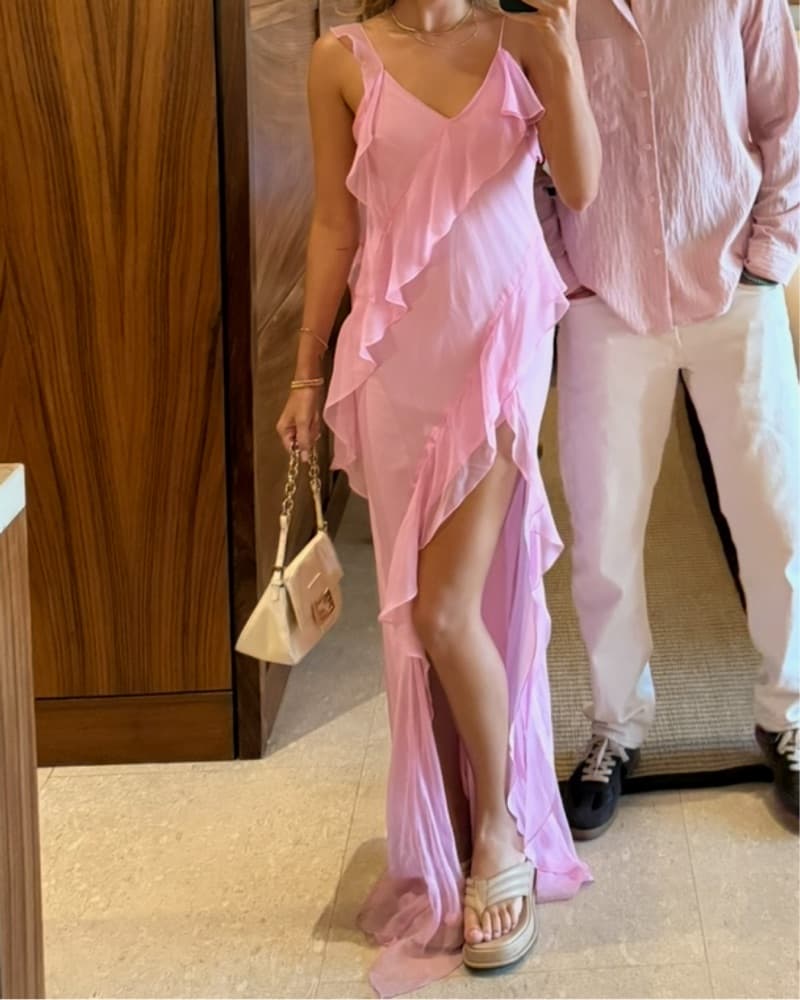 Amanda uprichard X revolve pink Dress - Image 2