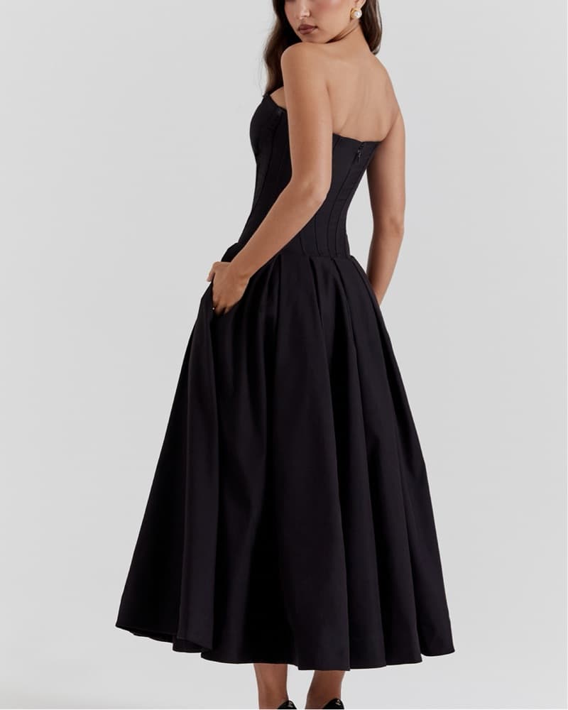 House Of Cb Elegant Black Gown (Lady)  - Image 4