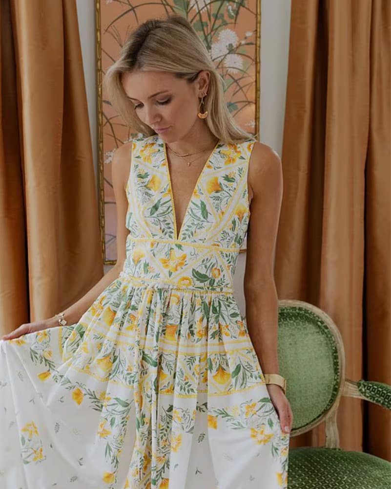 Vibrant Floral Maxi Dress - Image 4