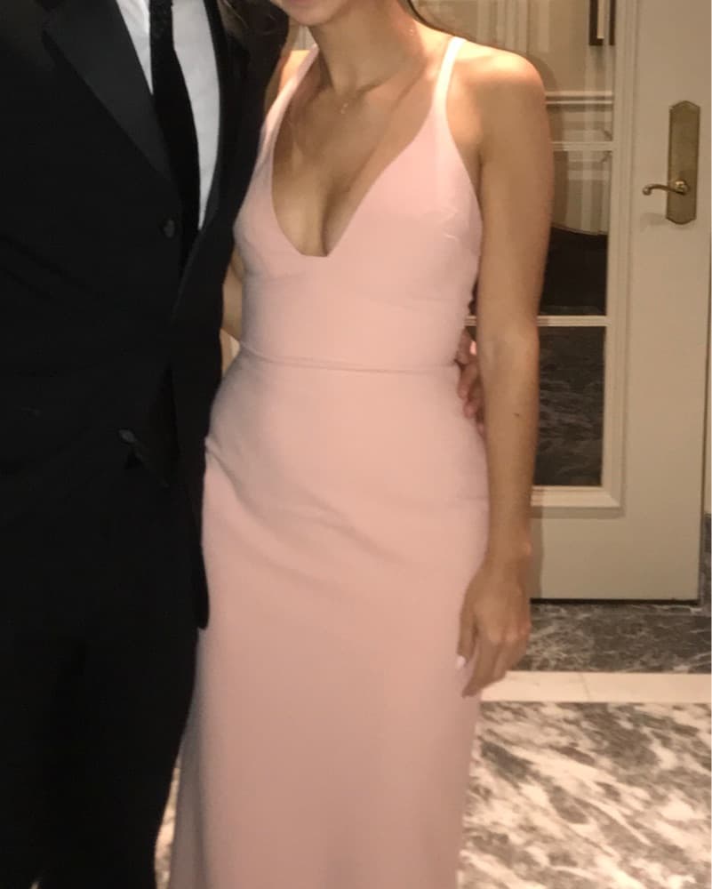 Cinq A Sept Pink Gown - Image 2