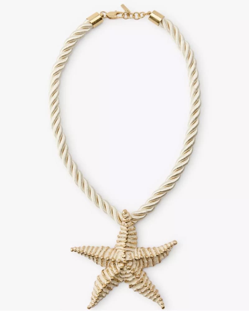 Starfish Cord Necklace - Image 1