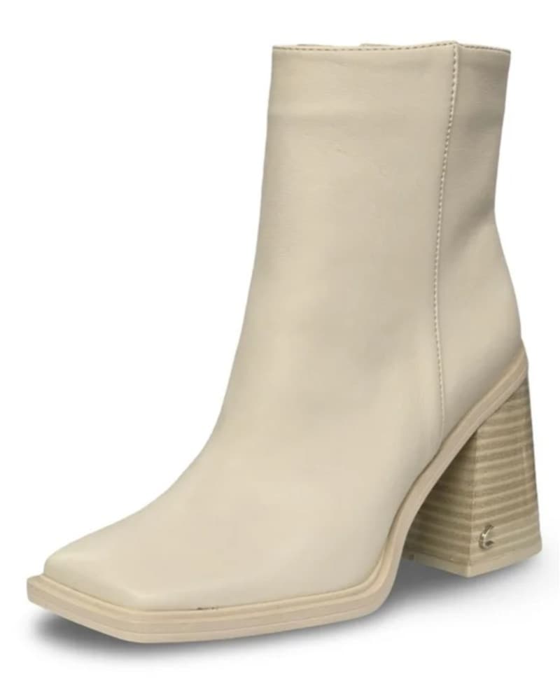 Beige Ankle Bootie - Image 1