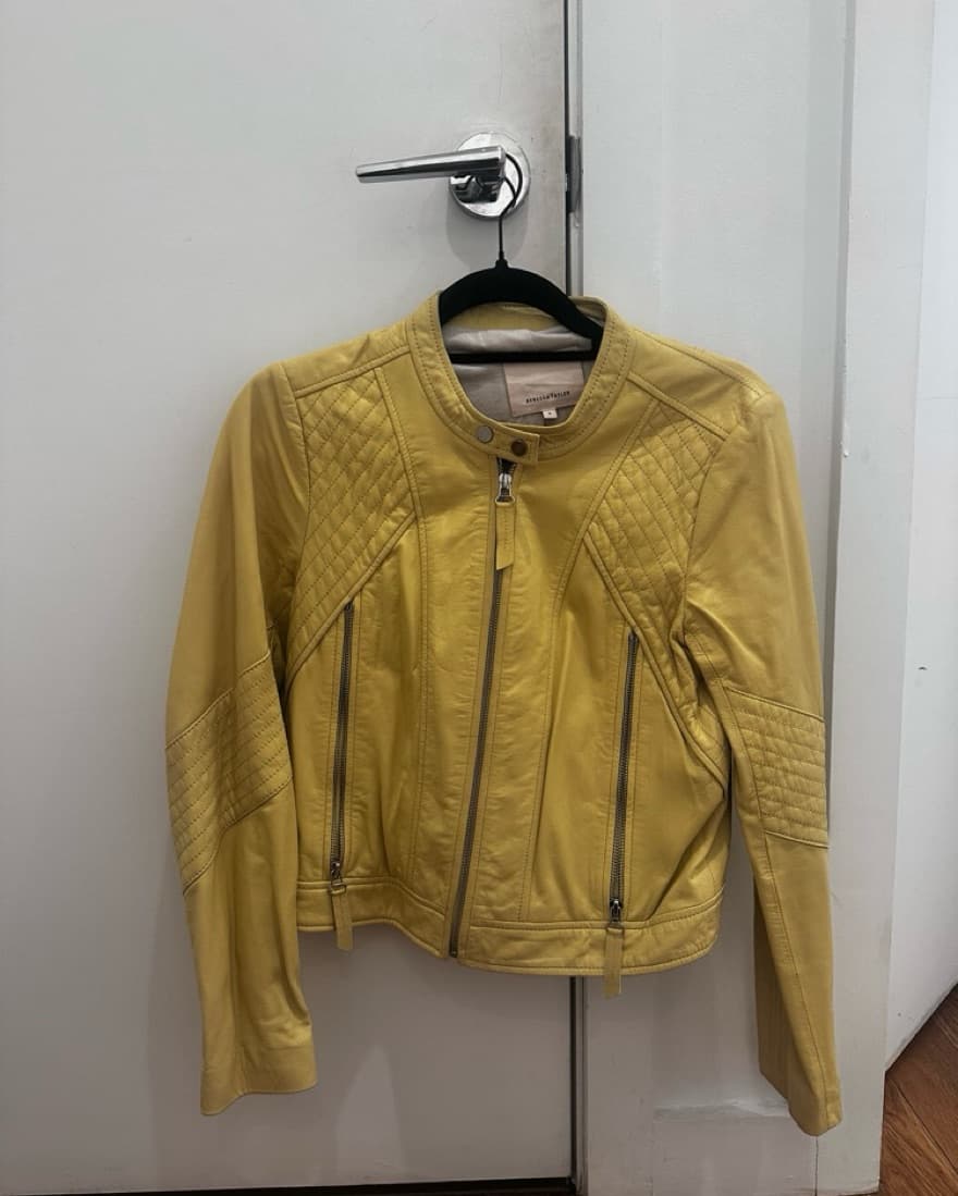 Vintage Rebecca Taylor Leather Jacket - Image 1