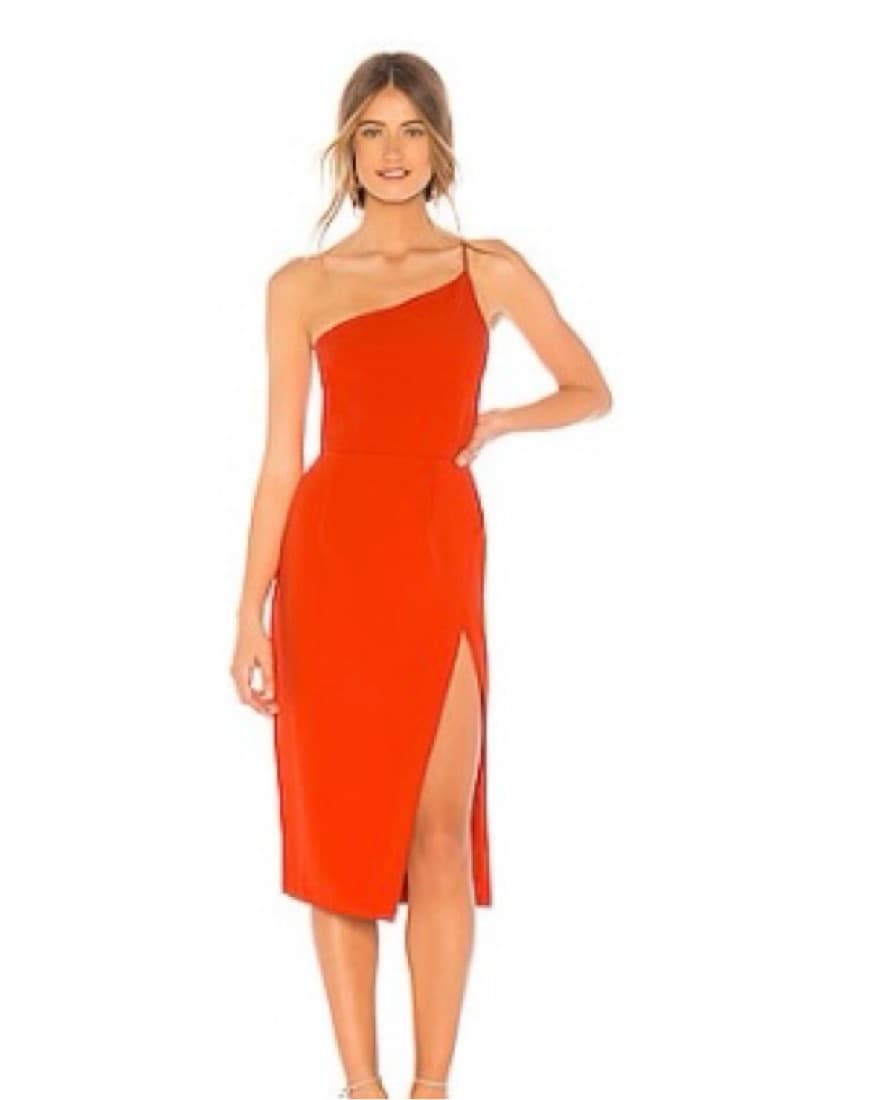 Red Midi Dress From Revolve - Image 2