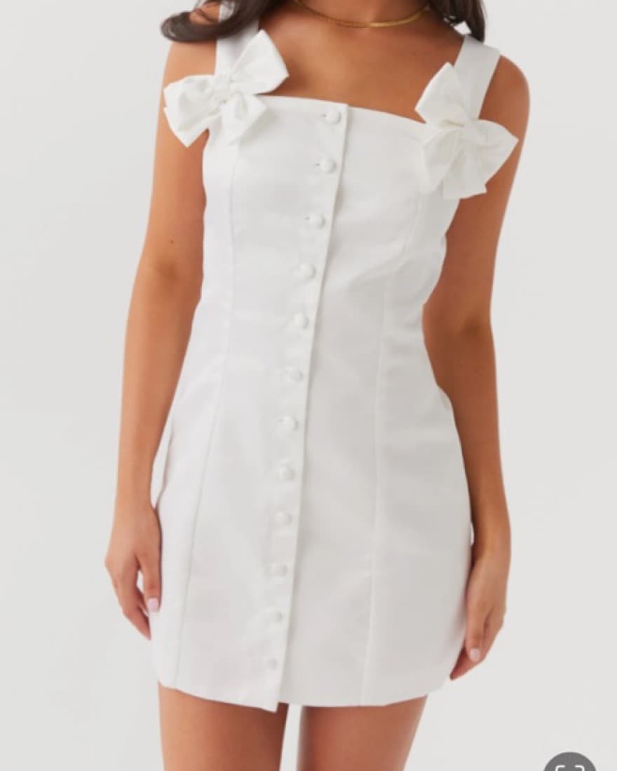 Bow Mini Dress - Image 1