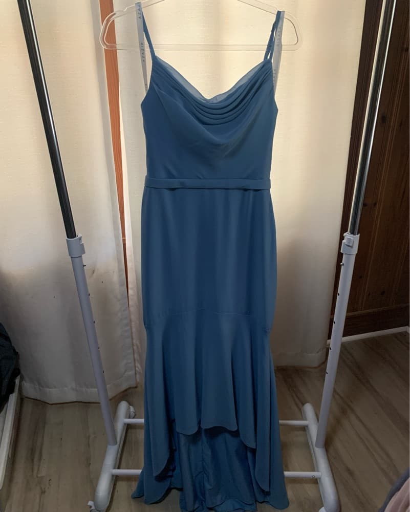 Steel Blue Maxi Dress - Image 2