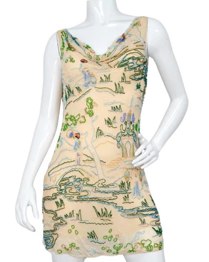 Agent Provocateur $1800+Embroidered Silk - Image 5