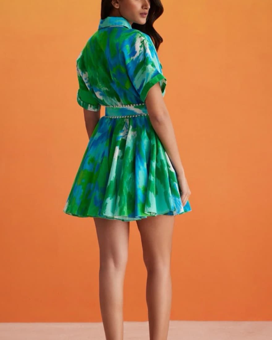 Hemant & Nandita Vida Short Dress - Image 4