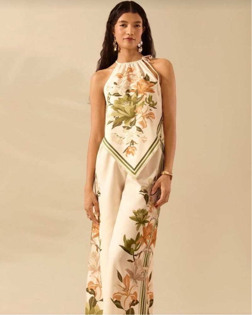 Floral Halter Set - Image 1