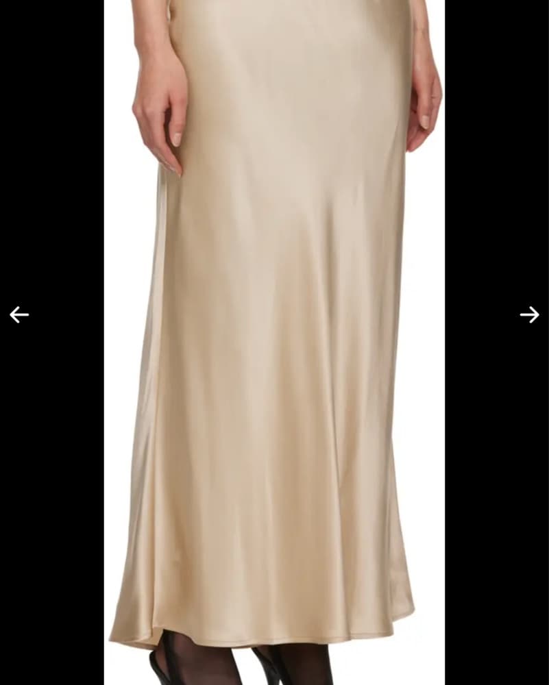 Reformation Layla Skirt Sand - Image 1