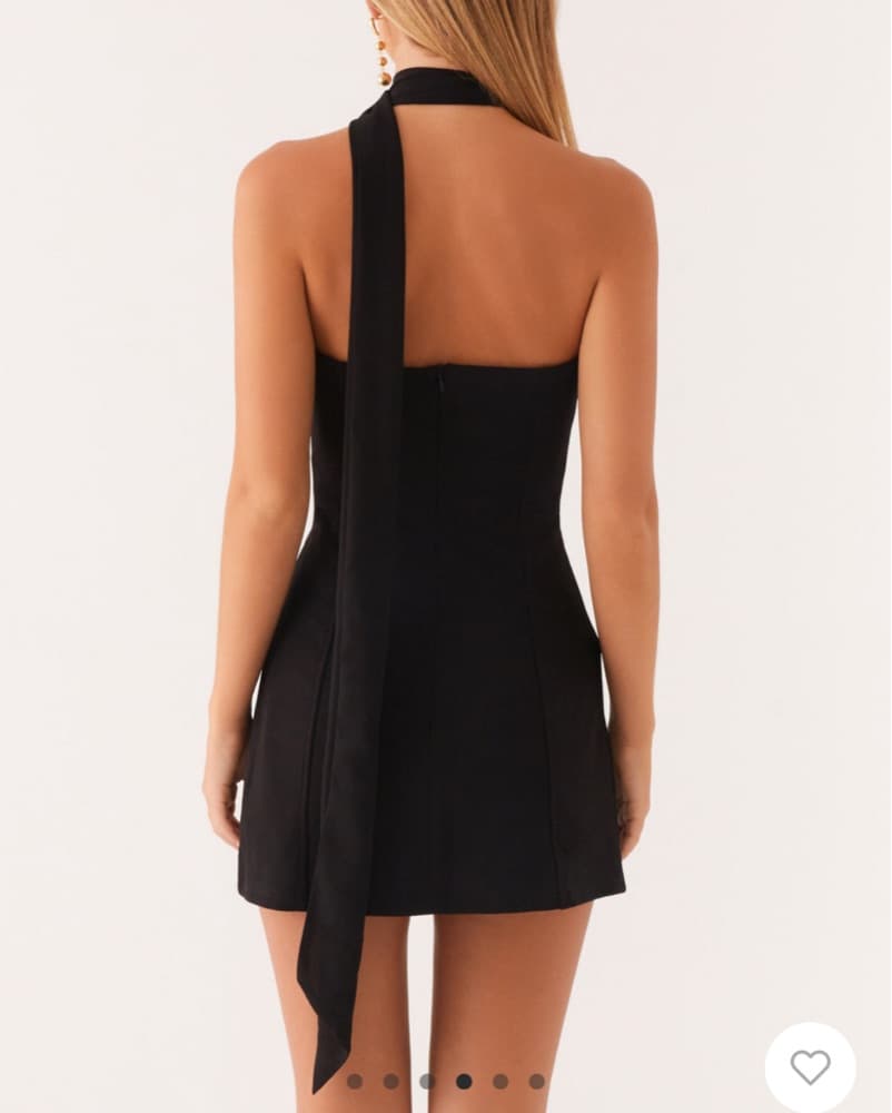 Black Mini Dress - Image 2
