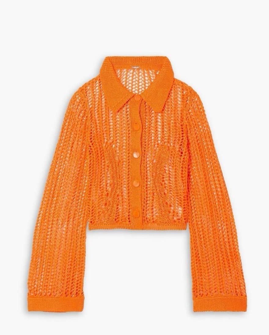 Cult Gaia Velma Crocheted Top - Image 2