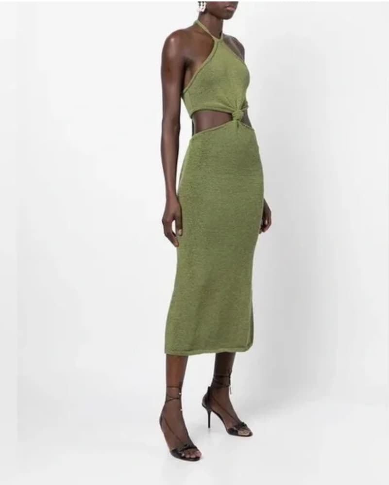 Cult Gaia Olive Serita Dress  - Image 2