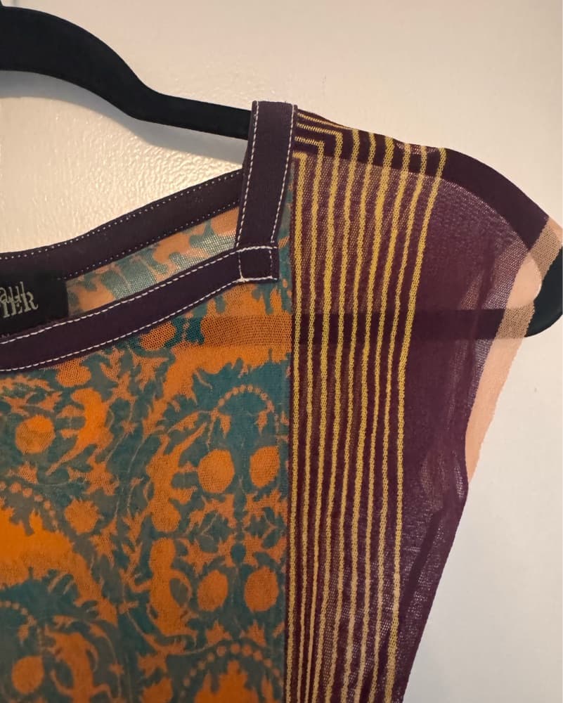 Vintage Jean Paul Gautier Mesh Top - Image 3