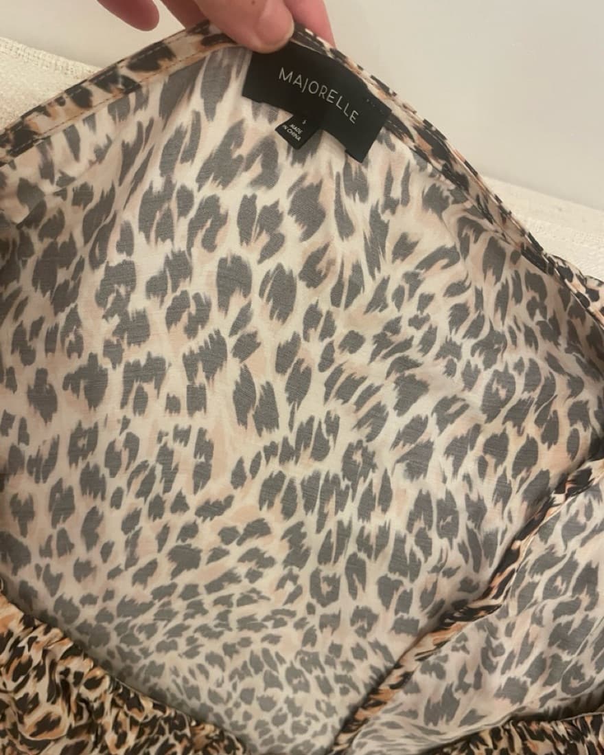 Majorelle cheetah Leopard Top Animal  - Image 4