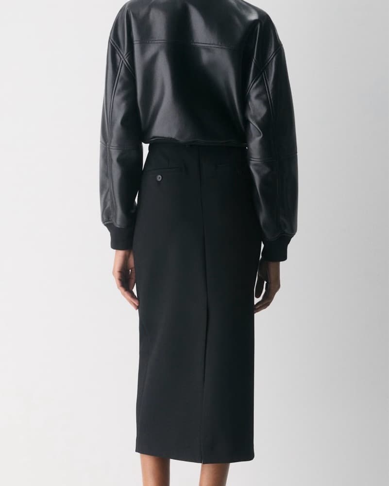 Black Skirt Aritzia Chisel - Image 5