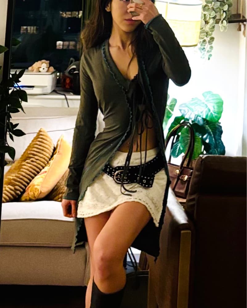 Vintage Cop Copine Asymmetrical Top - Image 6