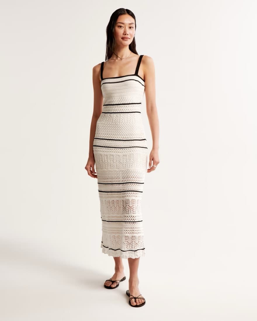 Crochet Maxi Dress - Image 3