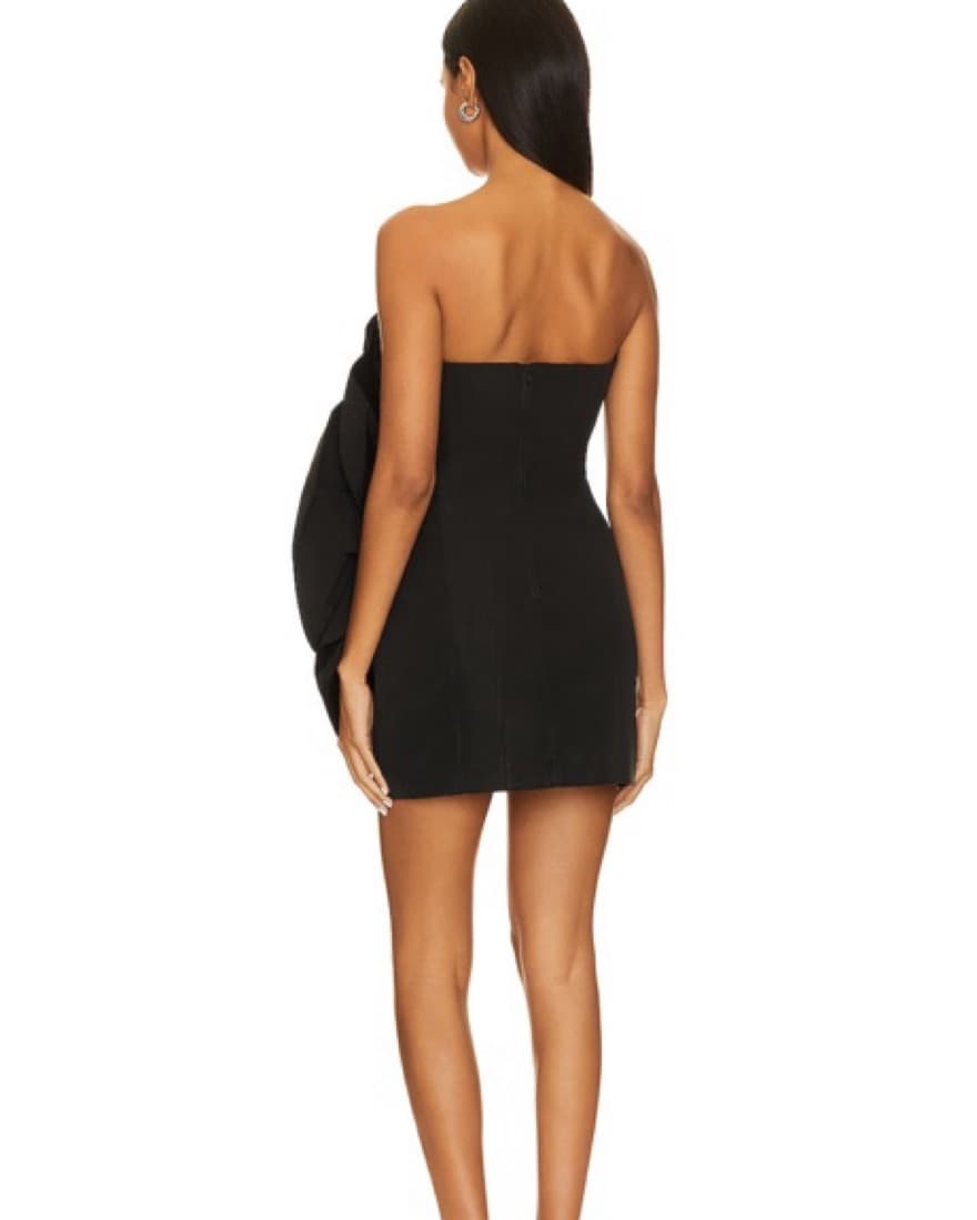 Mini Black Dress - Image 2