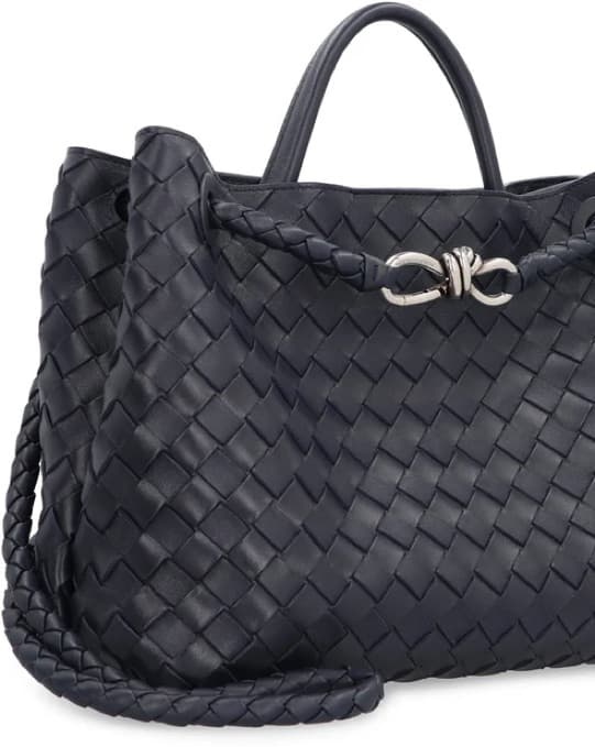 Bottega Veneta Navy Andiamo - Image 4