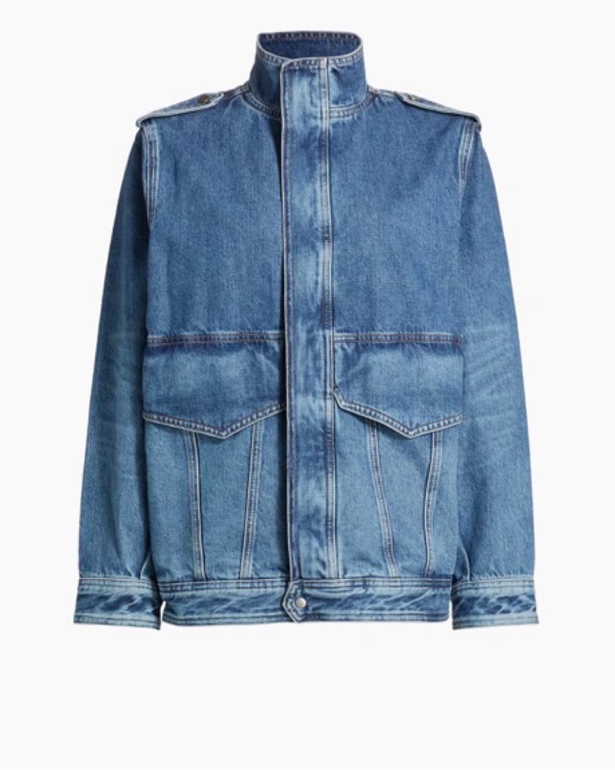 Frame Denim Bomber Jacket  - Image 2