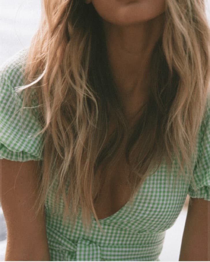 Charlie holiday Green Gingham Jumpsuit - Image 2