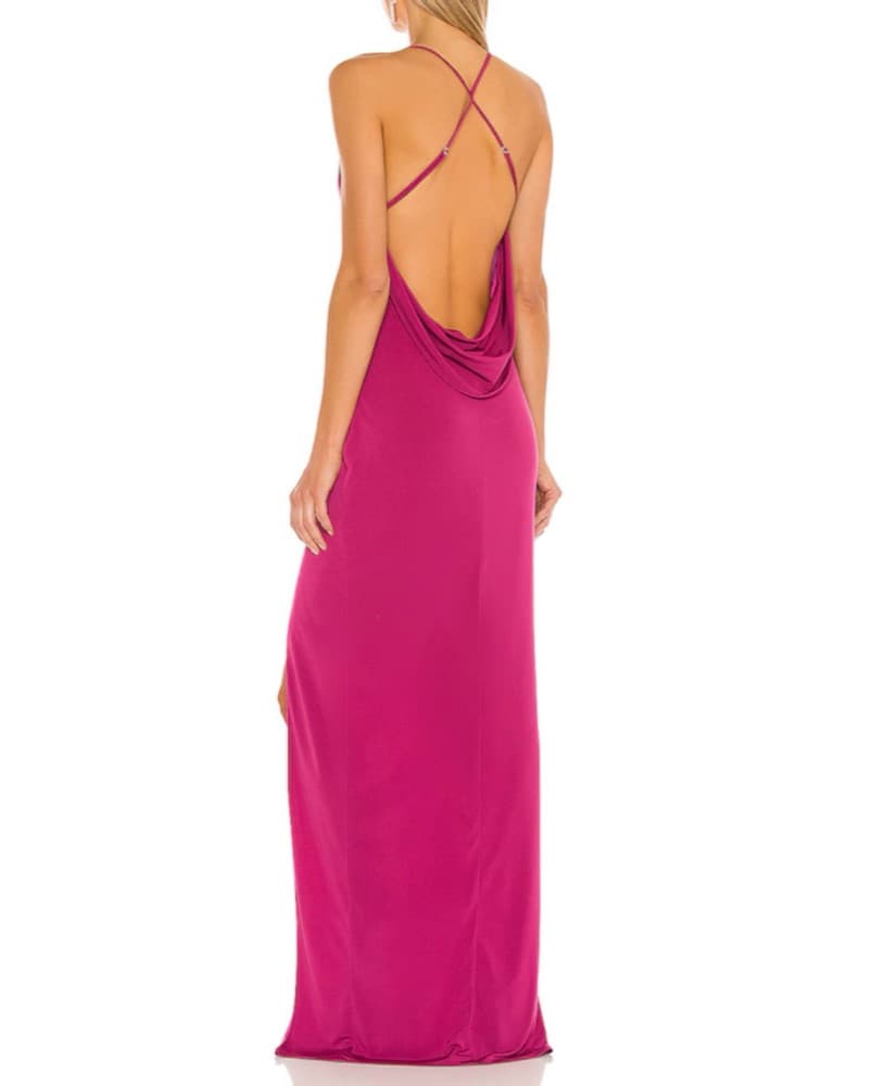 So Juicy Dress in Pink Peacock - Image 2