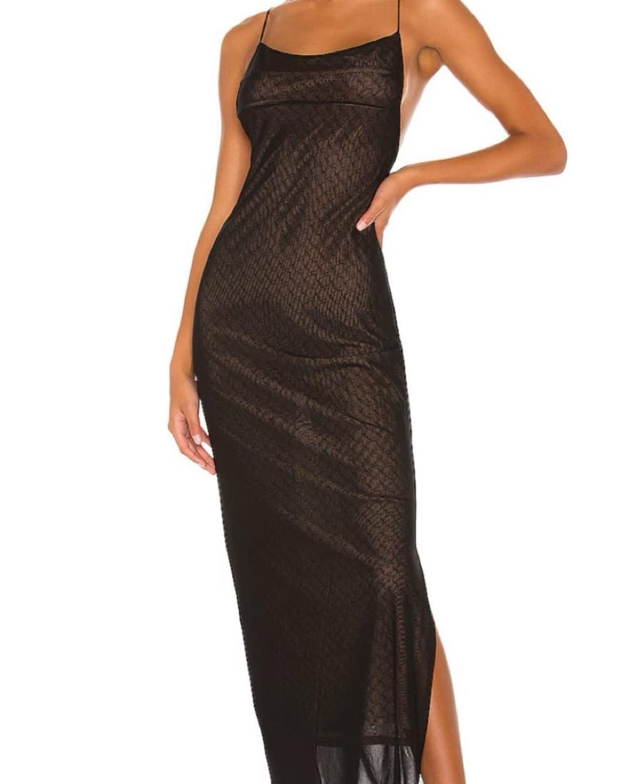 MIAOU - Thais Dress Black Mesh - Image 2