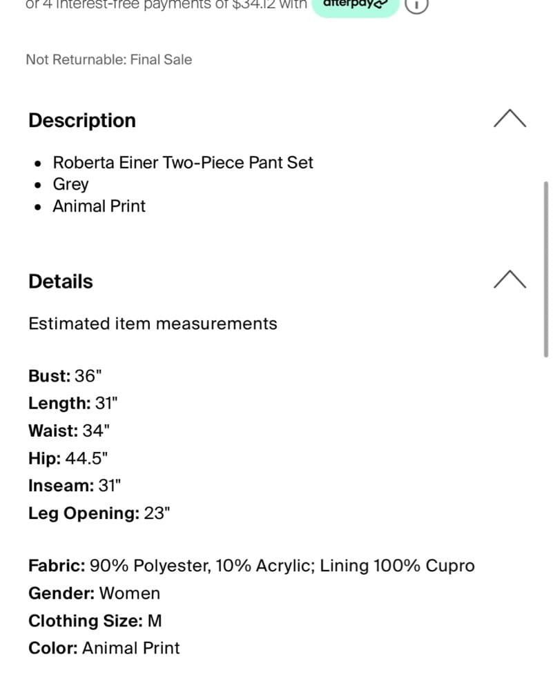 Snakeprint Pant Suit  - Image 6