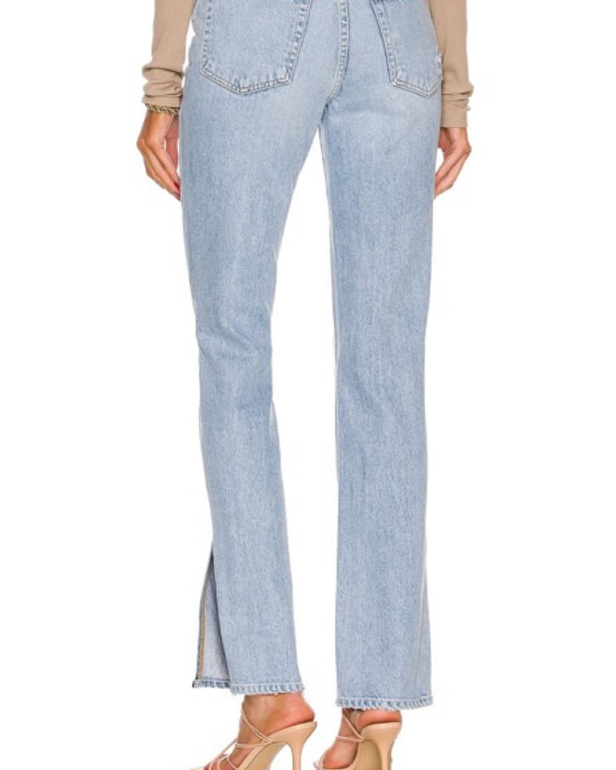 GRLFRND High Rise Booth Cut Jeans - Image 4