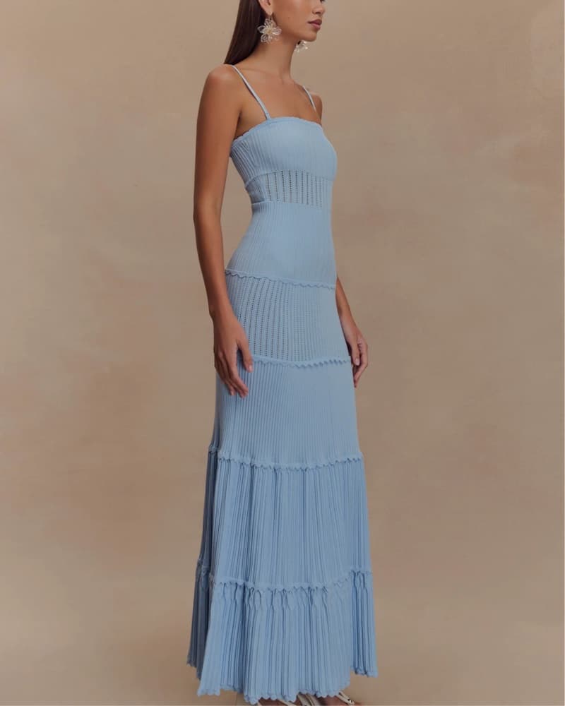 Finley Pointelle Knit Maxi Dress  - Image 4