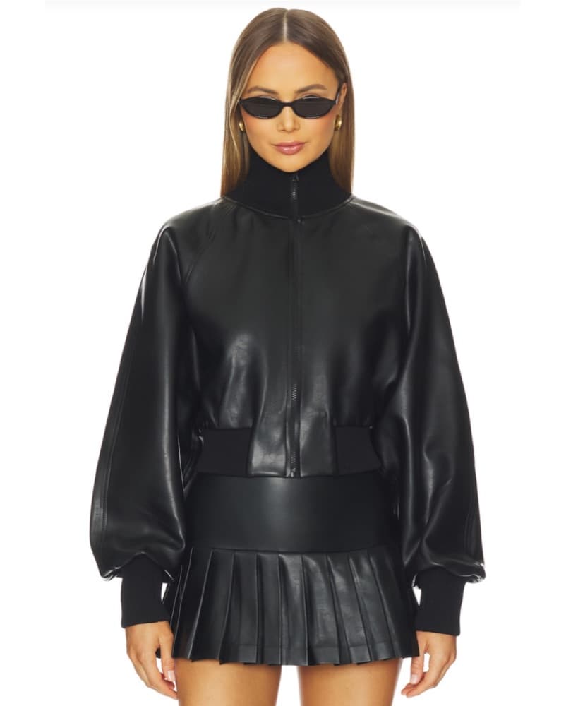 Norma Kamali Cropped Bomber Jacket - XS - Image 2