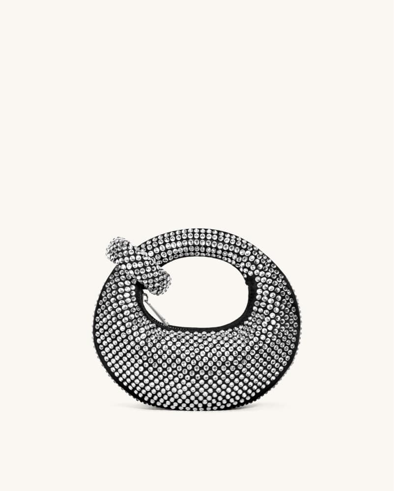 Jw Pei Abacus Mini Black Rhinestone Bag - Image 1