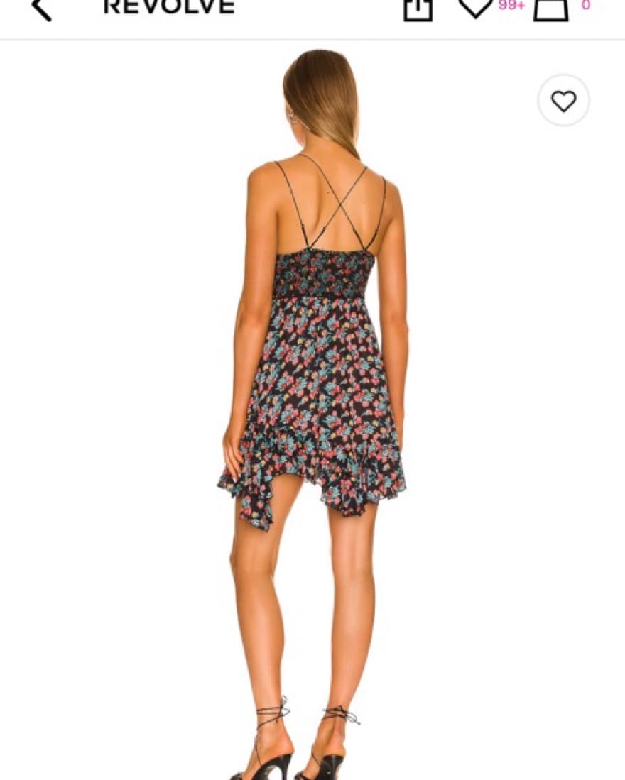 Free People Adella Printed Mini Dress - Image 2