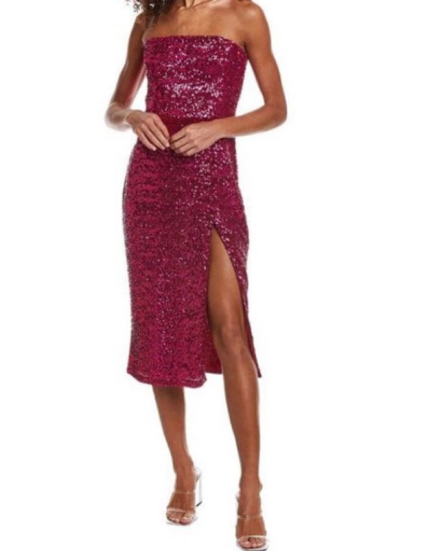 NWOT Amanda Uprichard Lizzy Midi Dress - Image 1