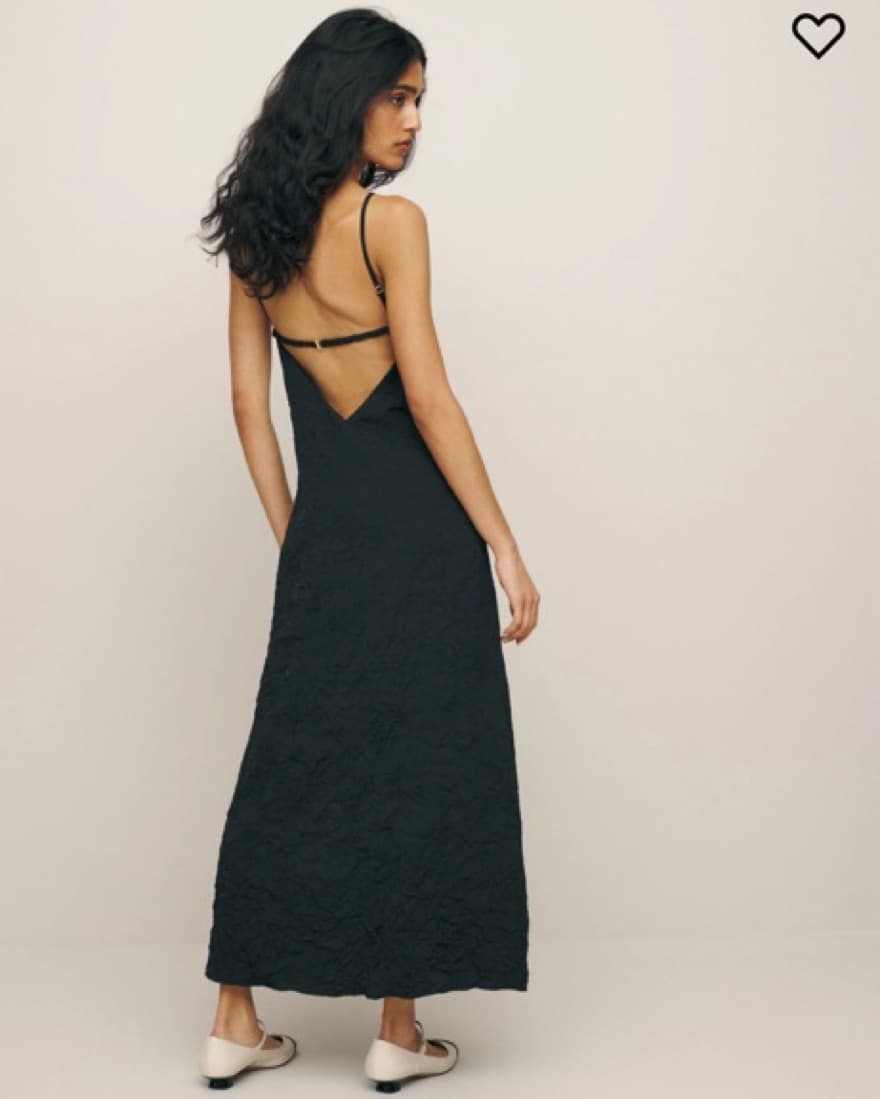 Reformation Maja Dress - Open Back - Image 1