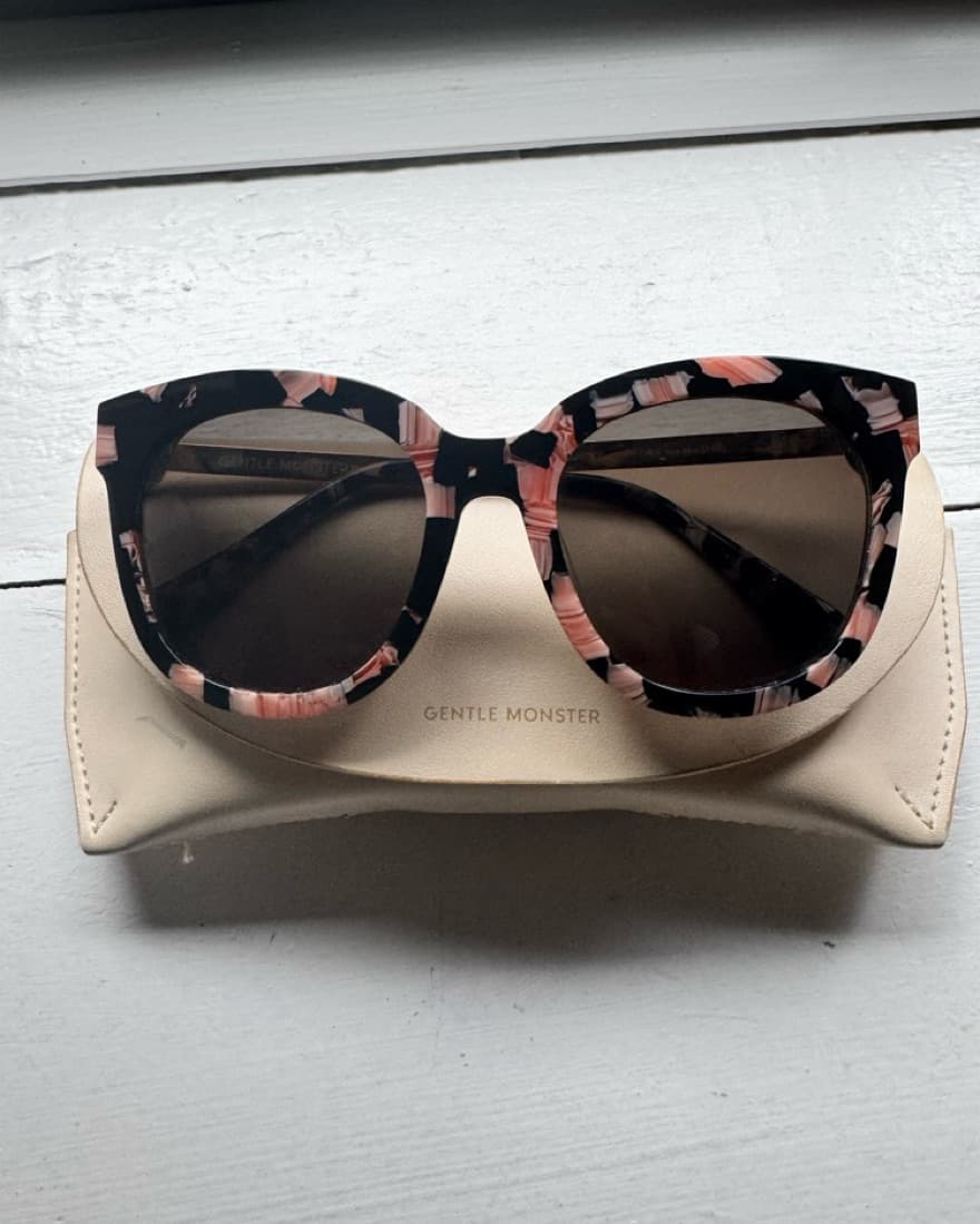 Gentle Monster Sunglasses Black Gold  - Image 5