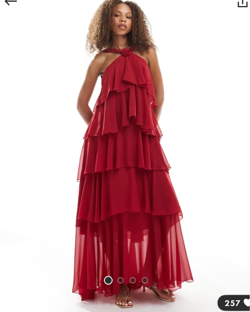 Vero Moda Halter Neck Formal Dress - Image 1