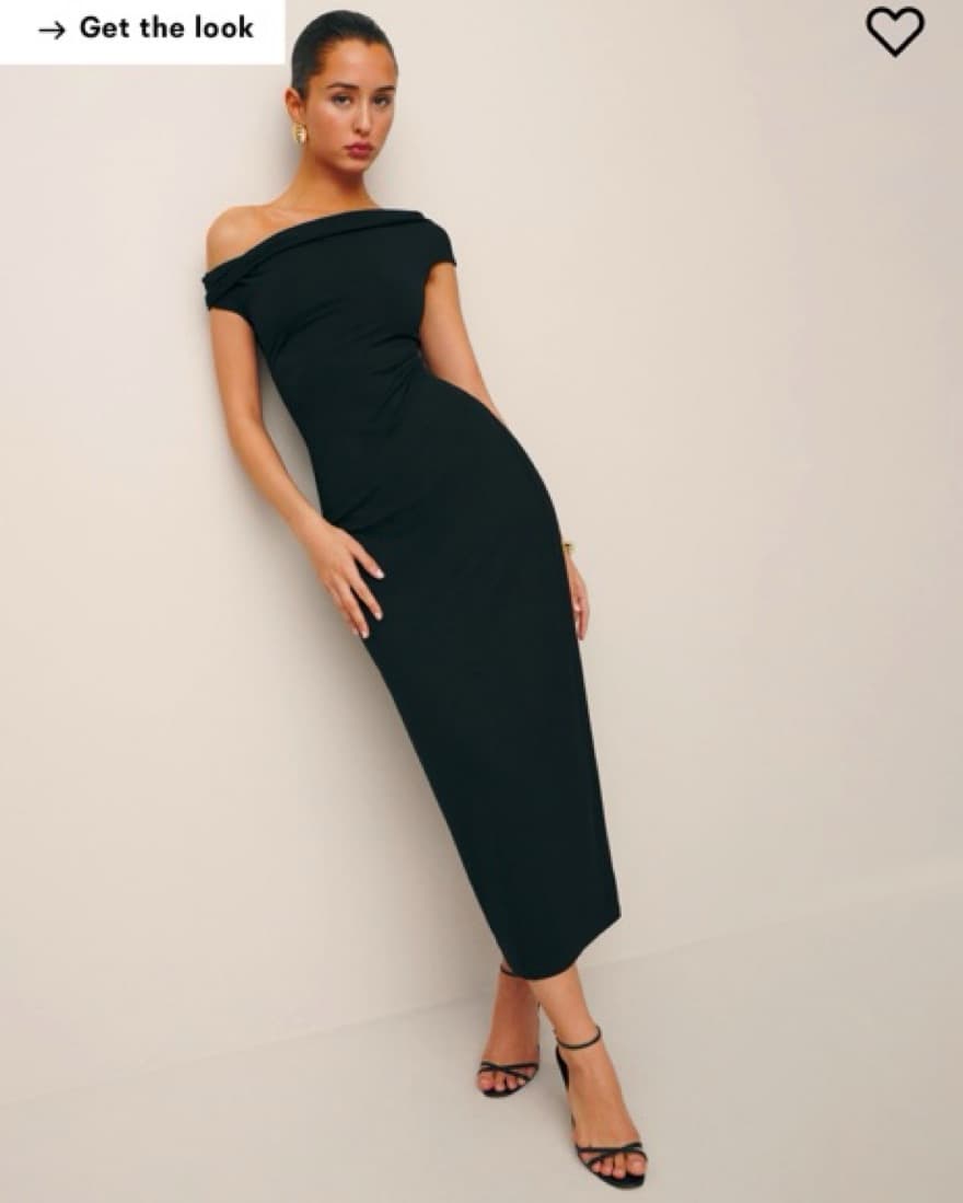 Reformation Jamen Midi Dress - Image 1