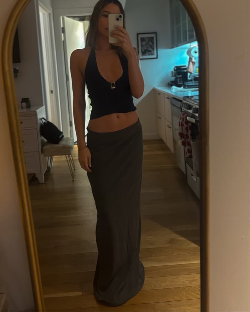 Grey maxi skirt  - Image 1