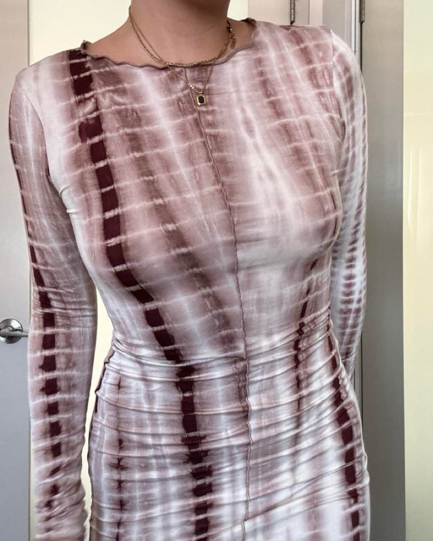 Princess Polly Long Sleeve Printed Dress - Image 4