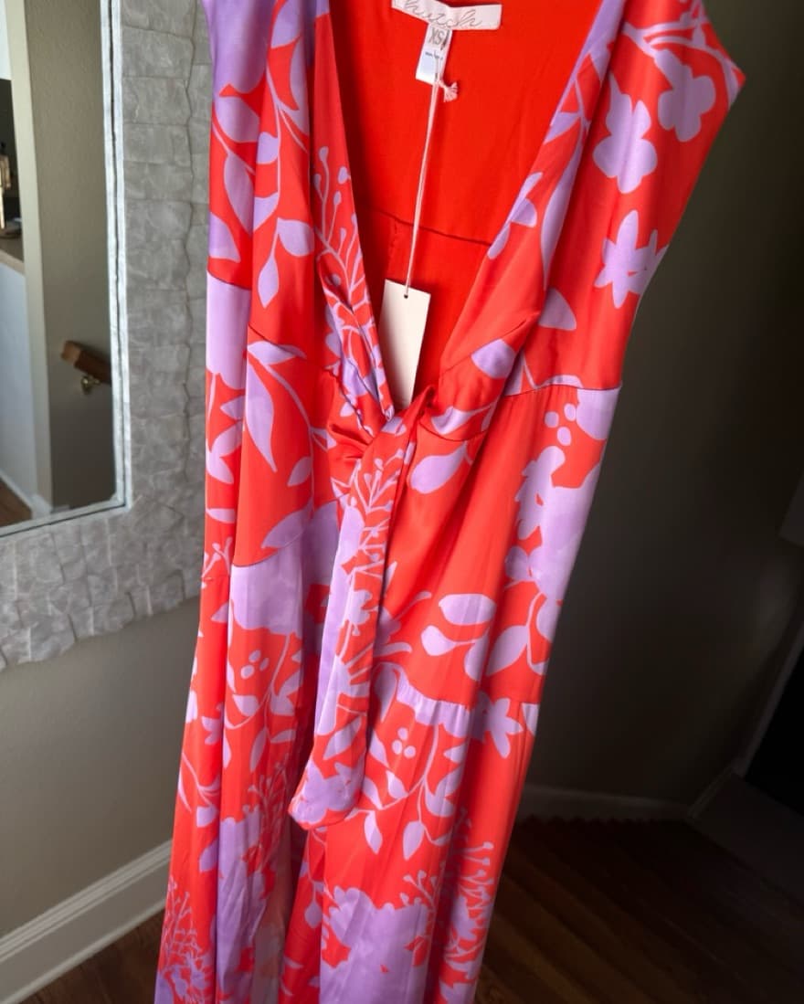 Hutch Floral Wrap Dress - Image 5