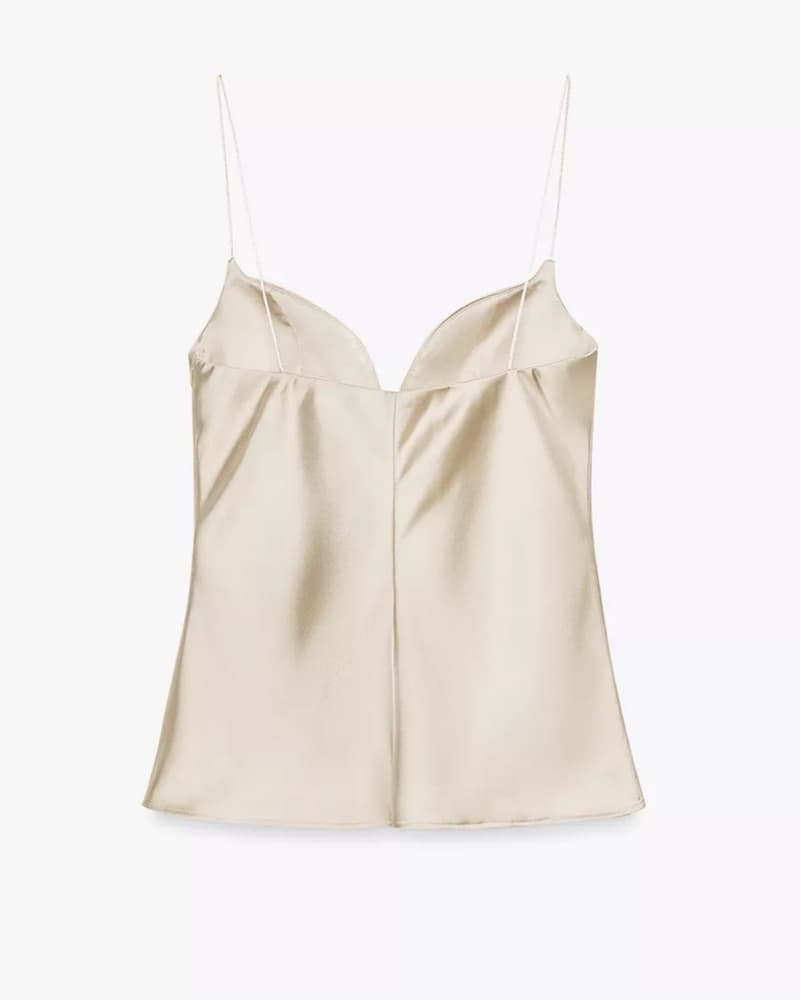 Elegant Satin Camisole Top - Image 5