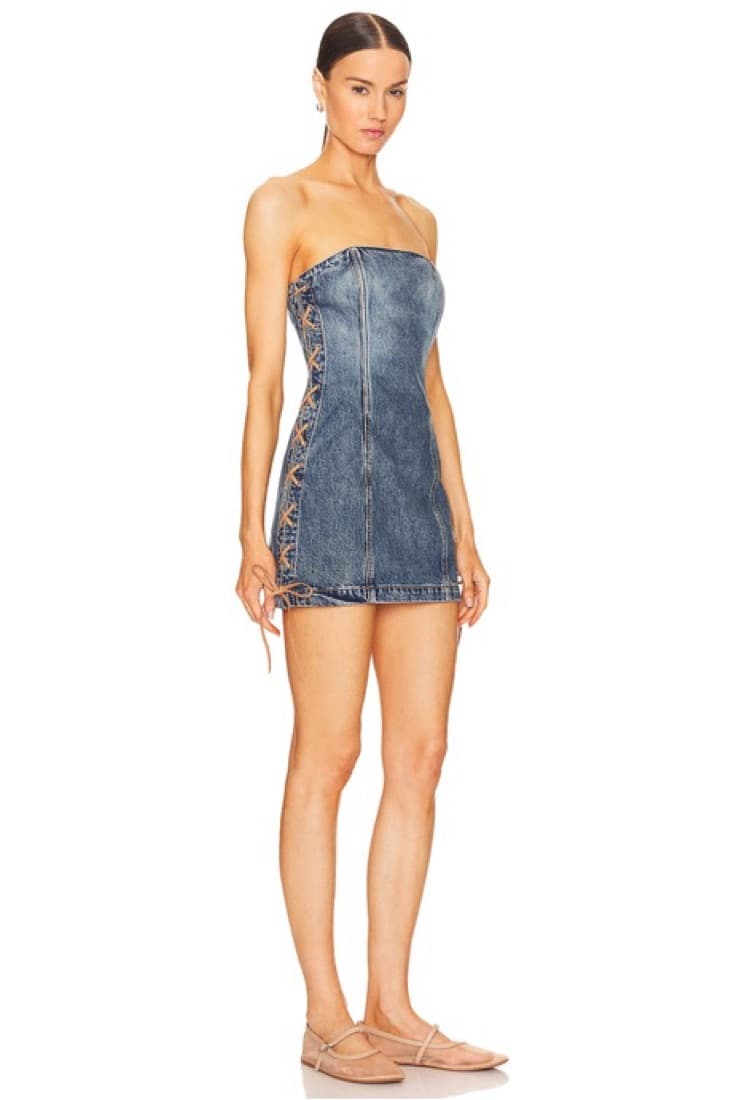 Alicia Laced Mini Dress  - Image 2