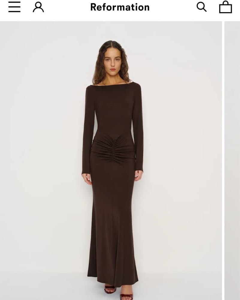 Reformation Alara Knit Dress  - Image 3
